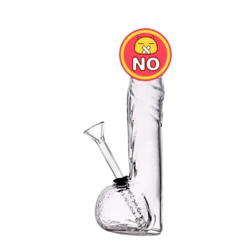 Penis Glass Bong – For fun with style and smoking enjoyment!