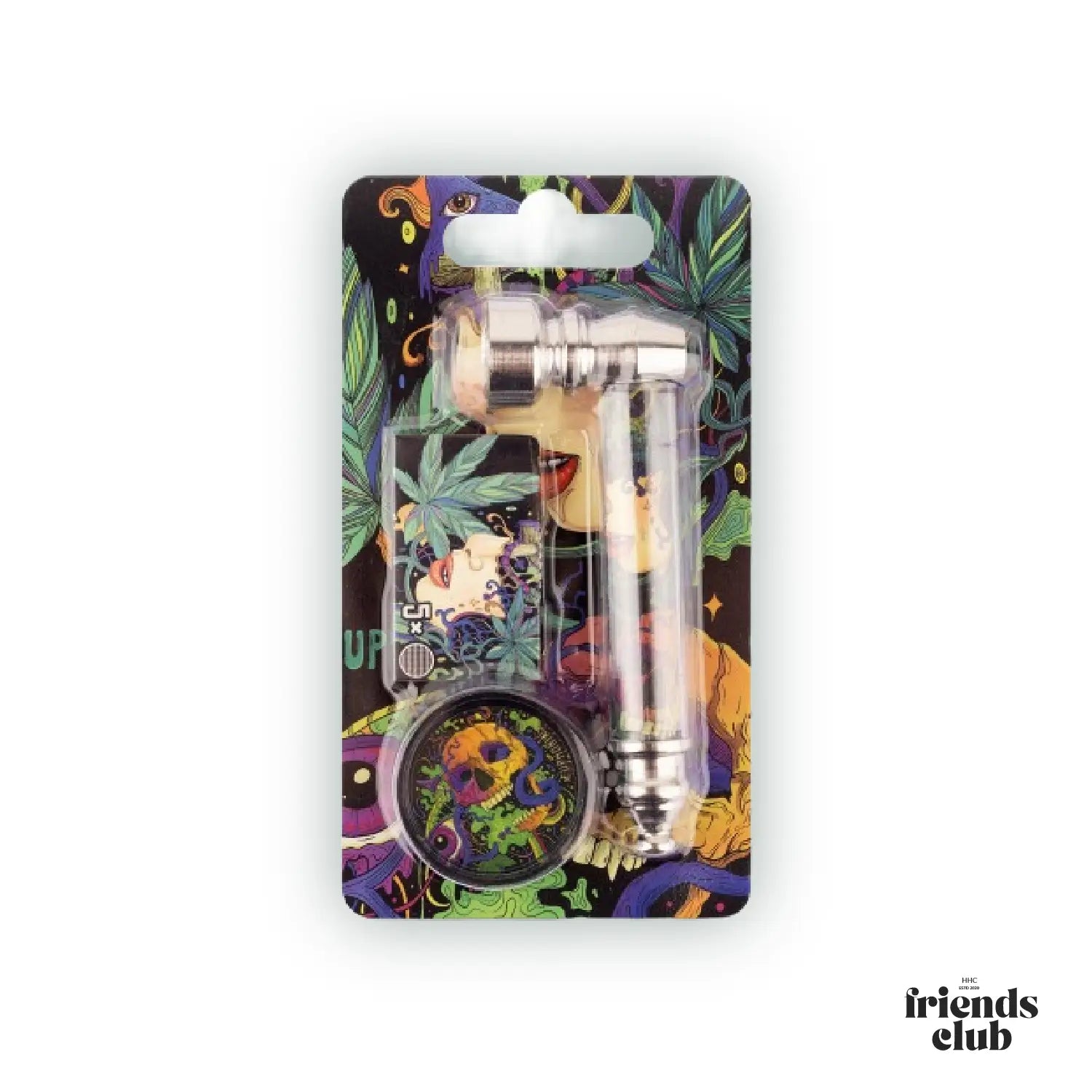 Cachimbo metálico 3 em 1 HHCFriends