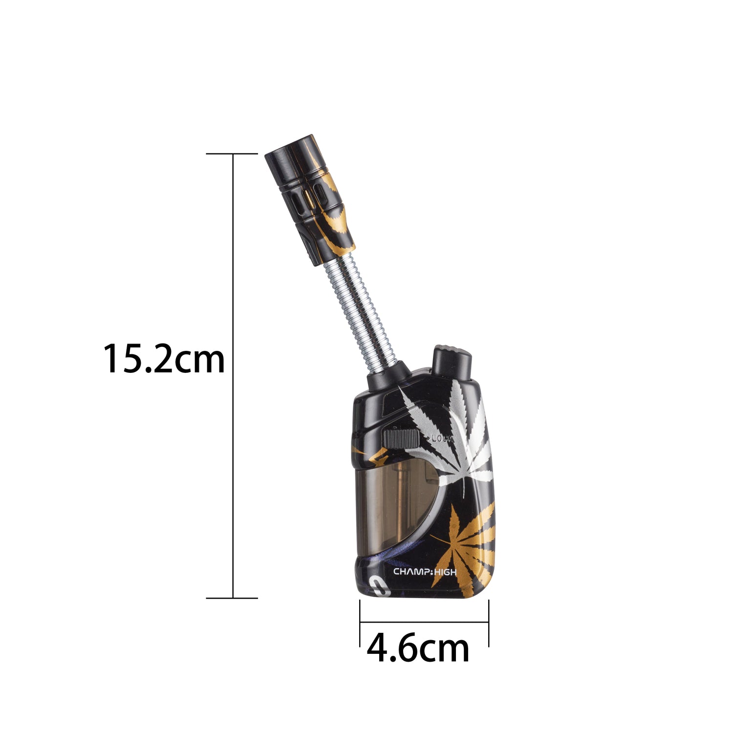 Jet Flame Storm Lighter "Leaf Flex" - HHCFriends