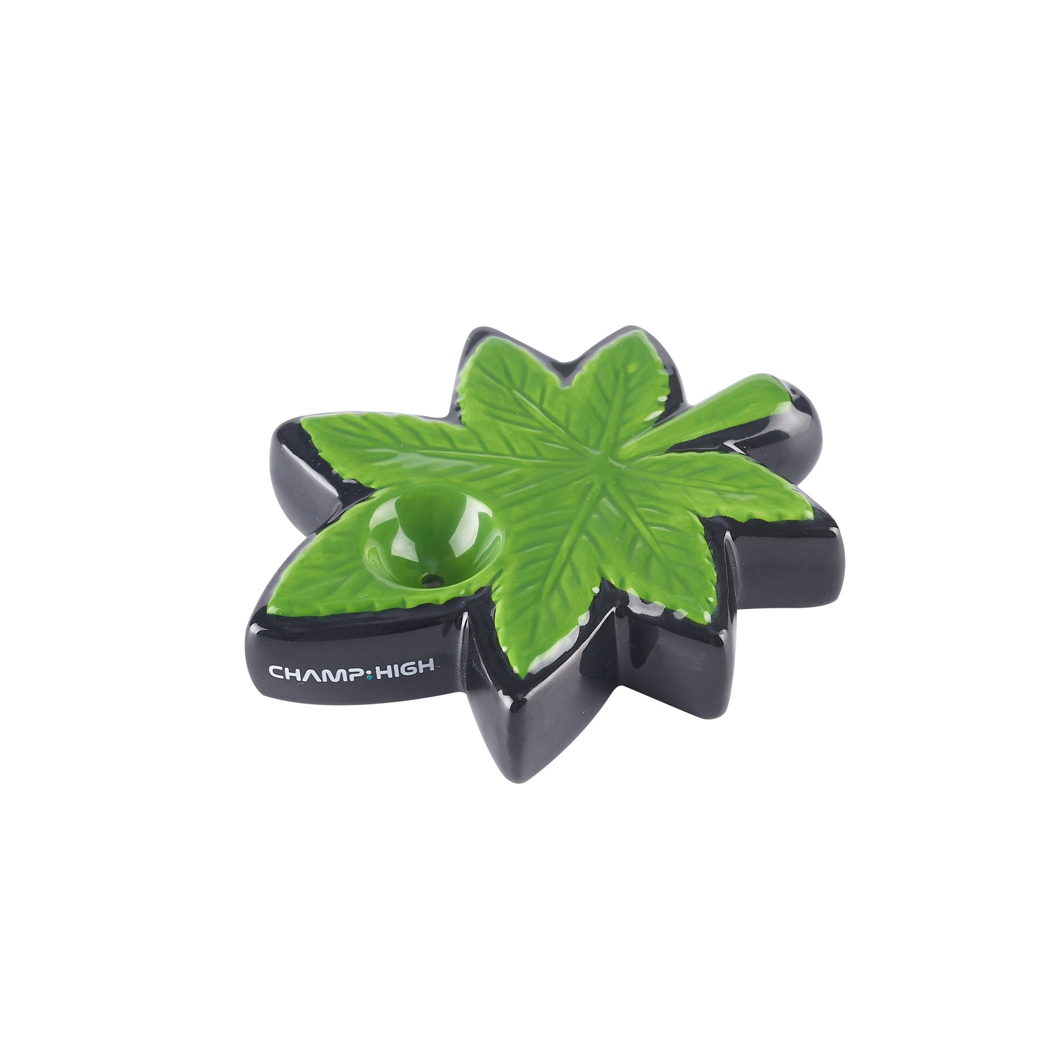 Keramische pijp met bladontwerp - HHCFriends