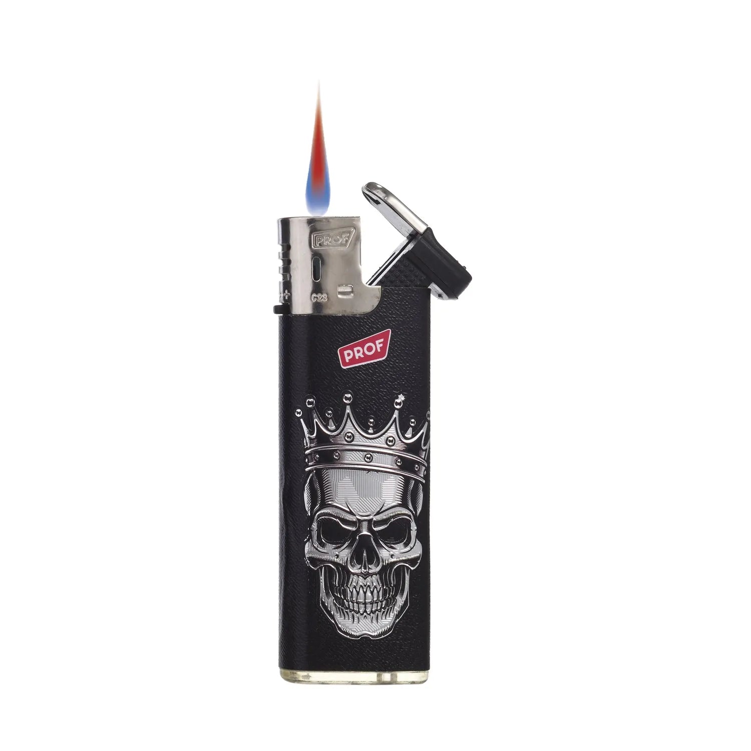 Briquet Skull avec flamme jet