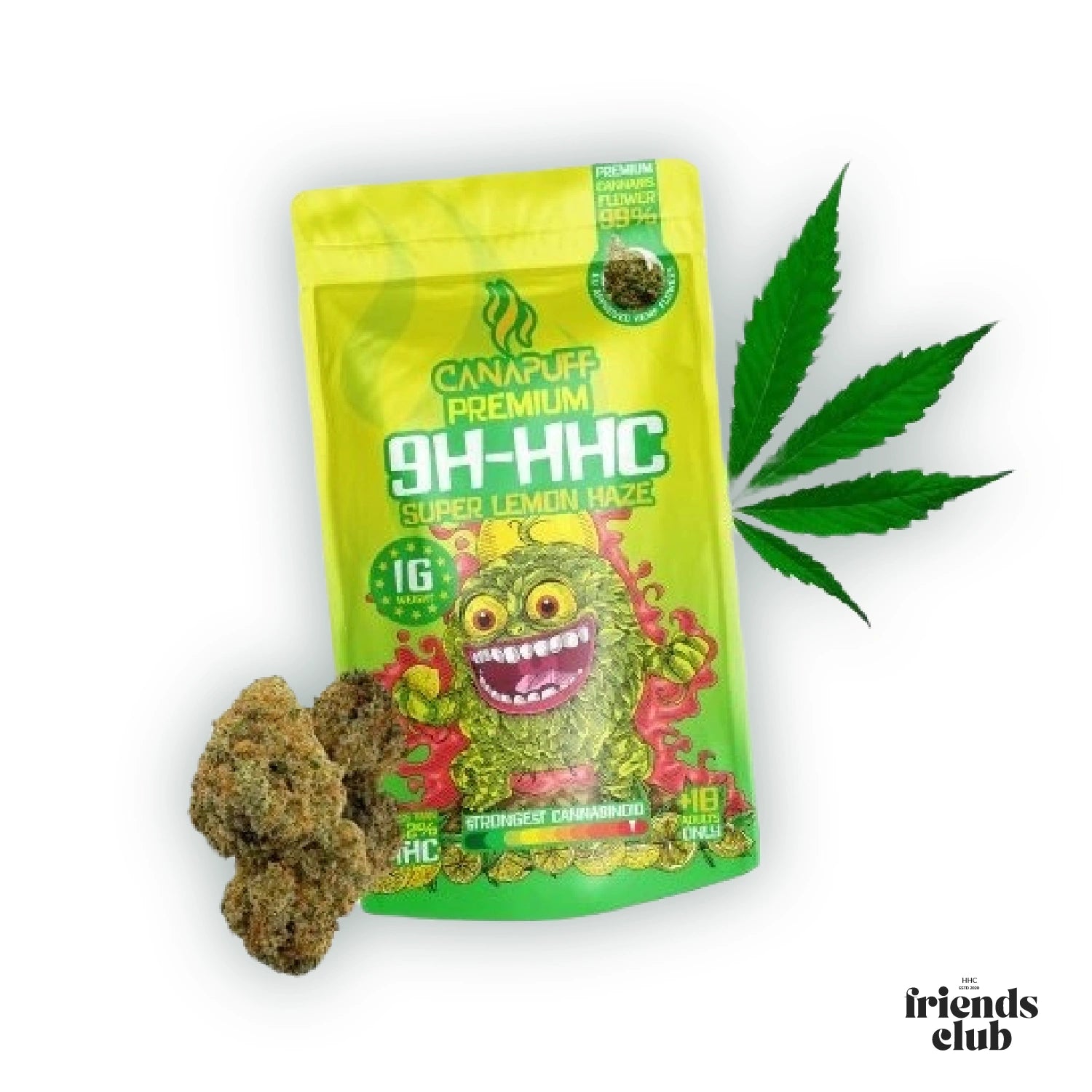 9H-HHC Flowers Super Lemon Haze 99% HHC Friends