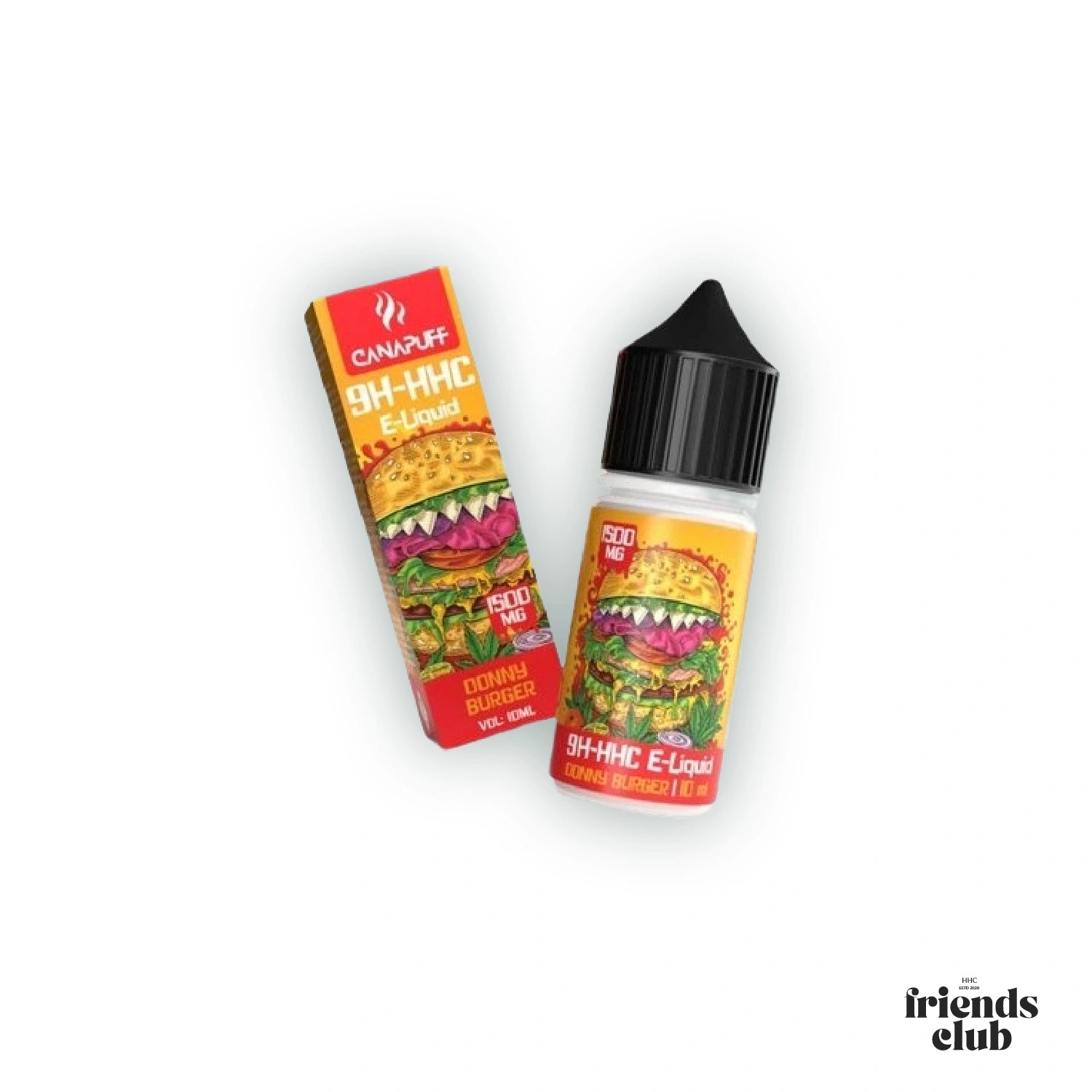 9H-HHC liquid Donny Burger 1.500mg HHC Amigos