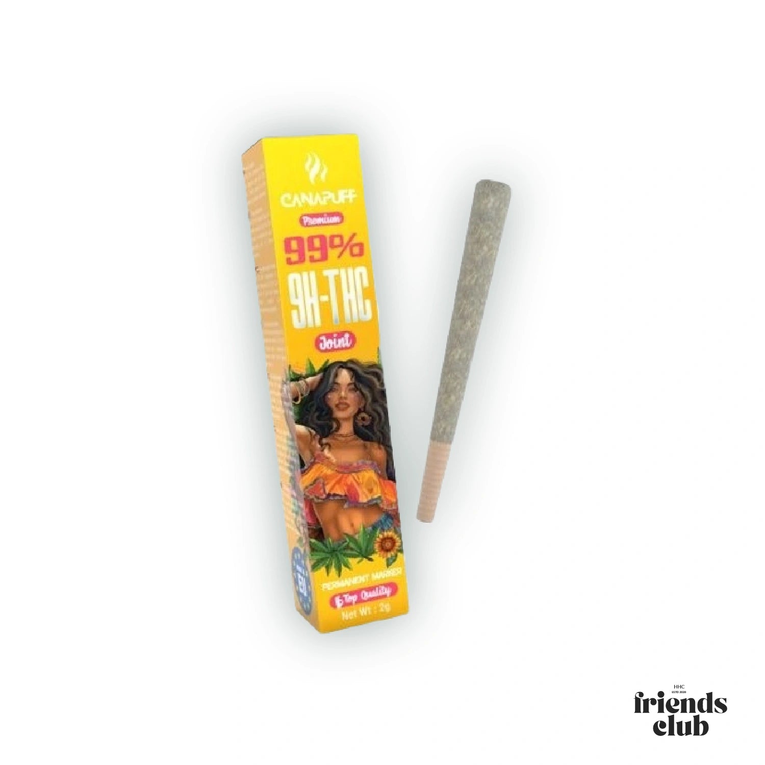 9H-THC Joint Permanent Marker 99% HHC Friends