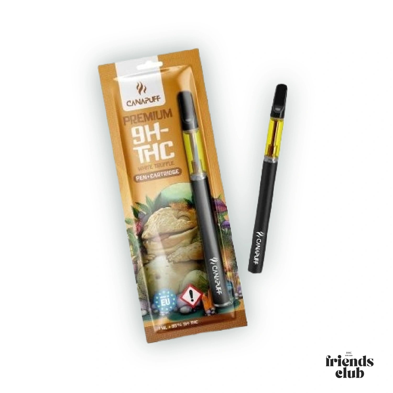 9H-THC Pen+Cartouche White Truffle 95% HHC Amis