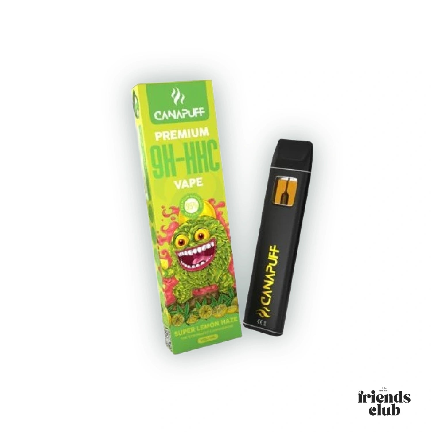 9H-HHC Vape Super Lemon Haze 95% 1ml HHCFriends