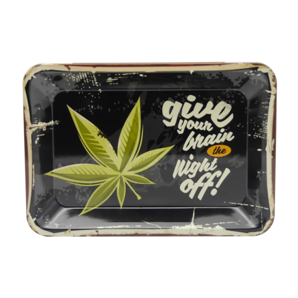 Metal Roll Tray Give your Brain