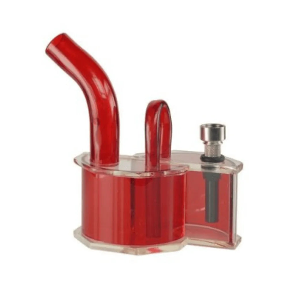 Acrylic Waterpipe – 14 cm (Color: Green)