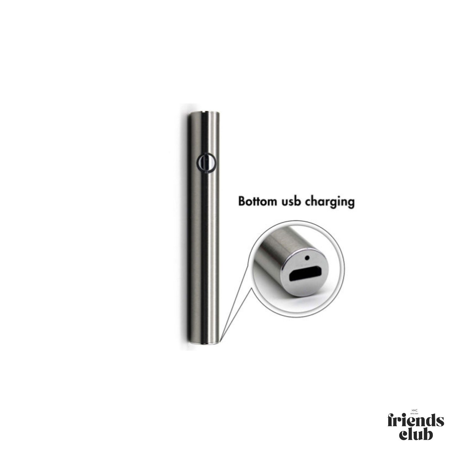 Battery with USB charger - 510 thread