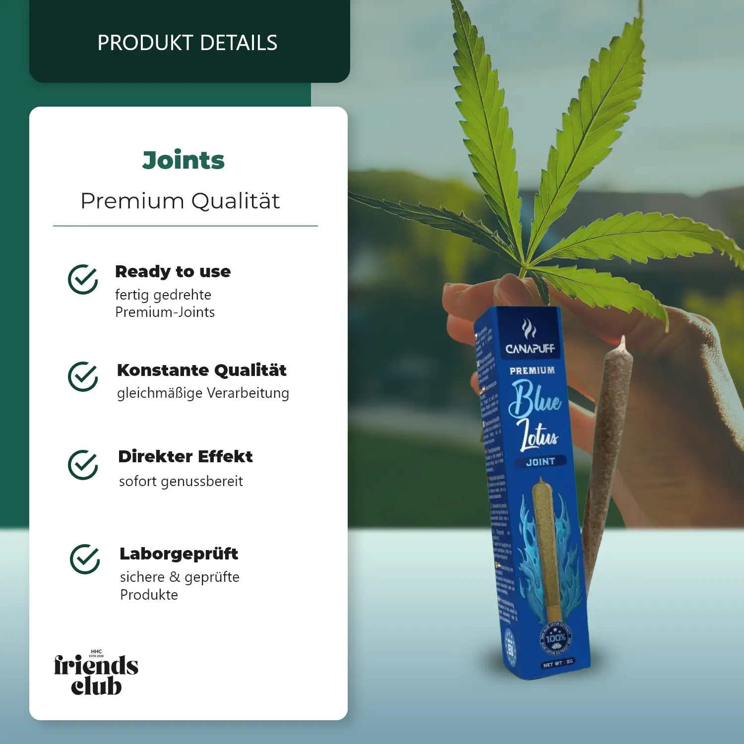 Porro Blue Lotus 2g-Smagro GmbH