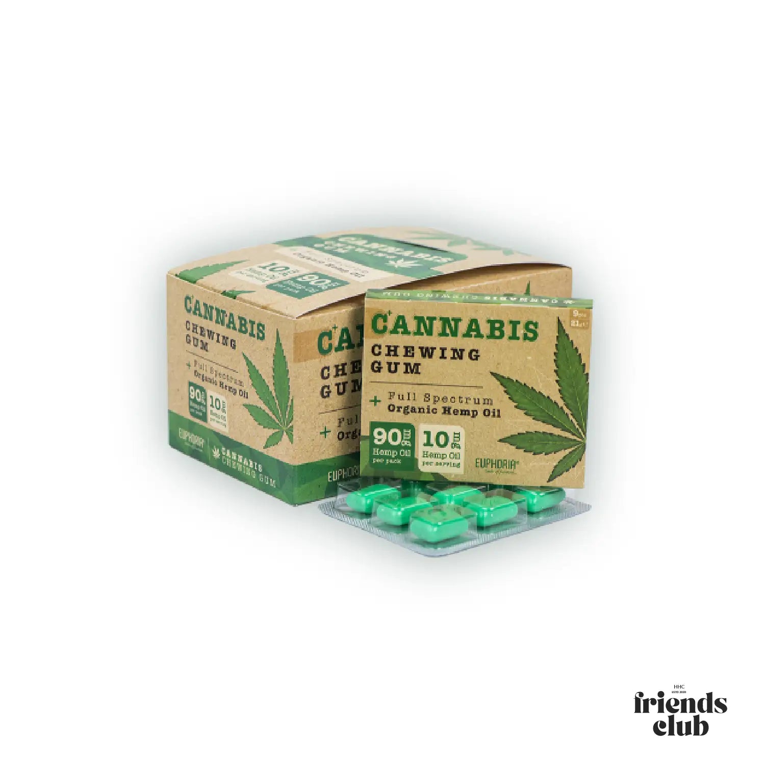 Euphoria Cannabis Gummies with Hemp Oil