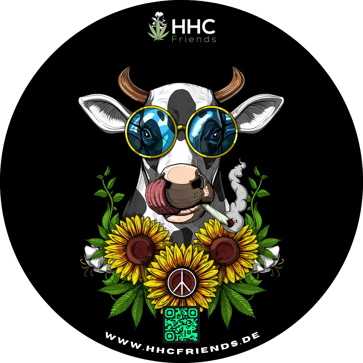 Matricák "Őrült Tehén"