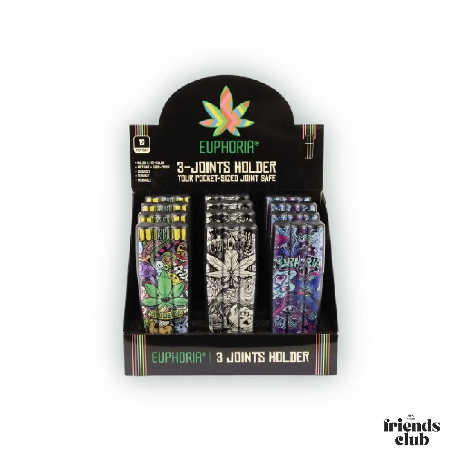 3-Joints Halter em formato de bolso HHCFriends