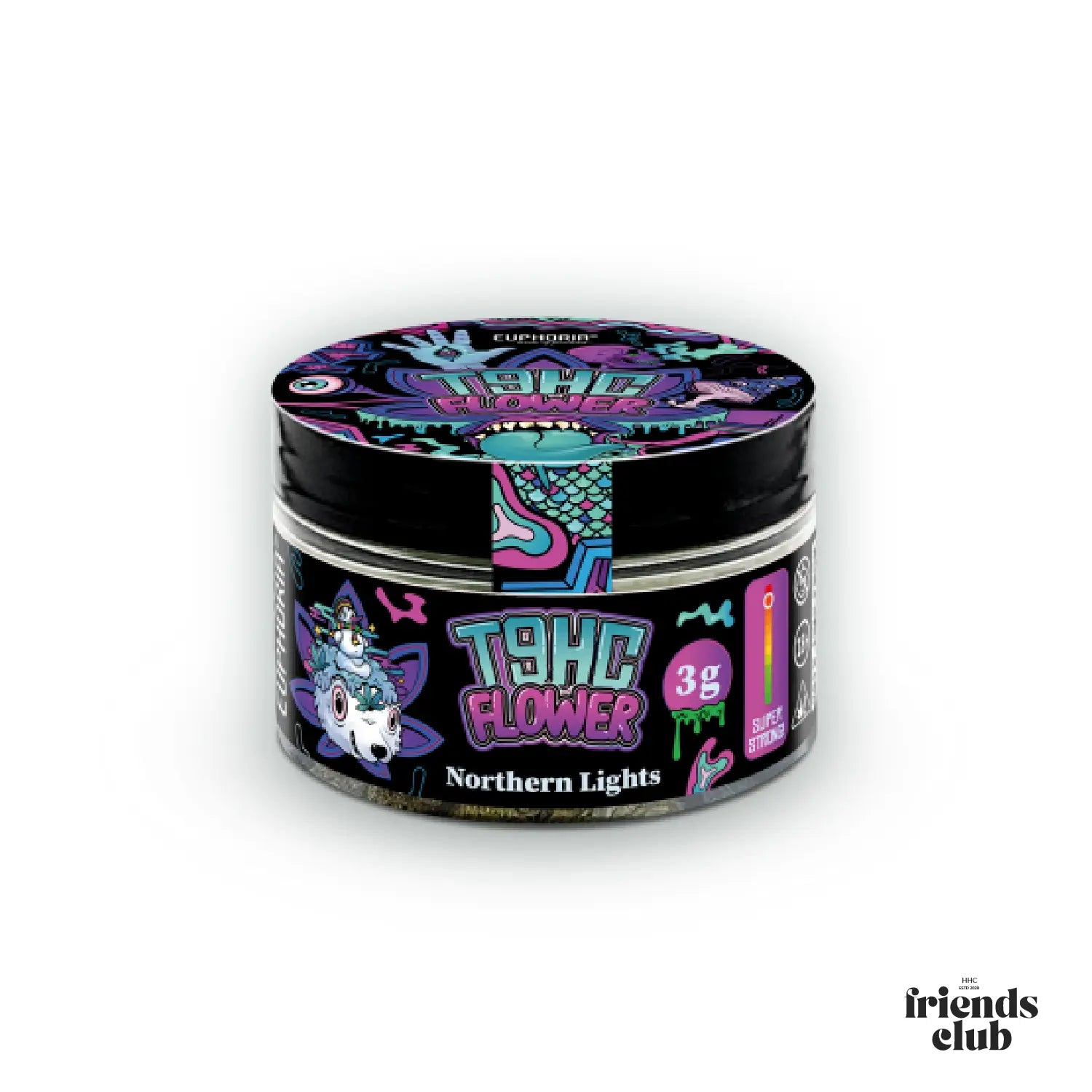 T9HC-Flowers – Northern Light-HHC Friends