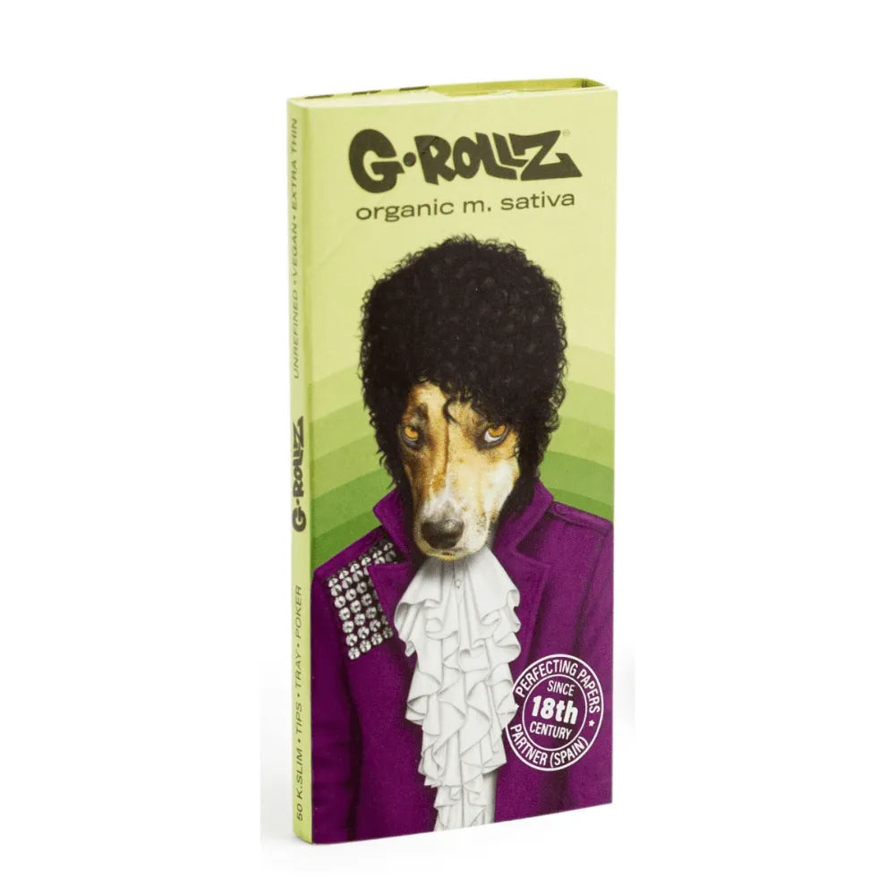 G-Rollz | Psychedelic-Roxy – 50 King Size Slim + 50 Tips