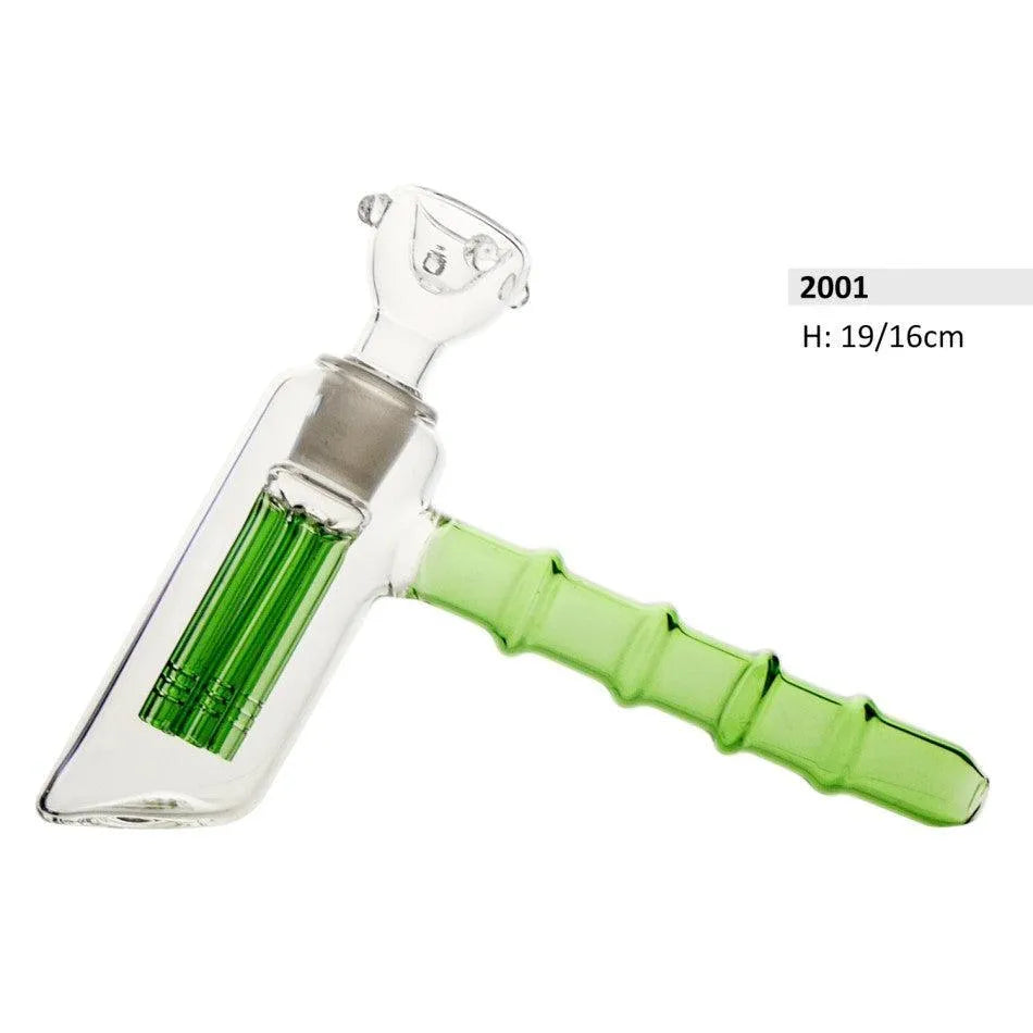 Narghilea din sticlă Hammer cu percolator