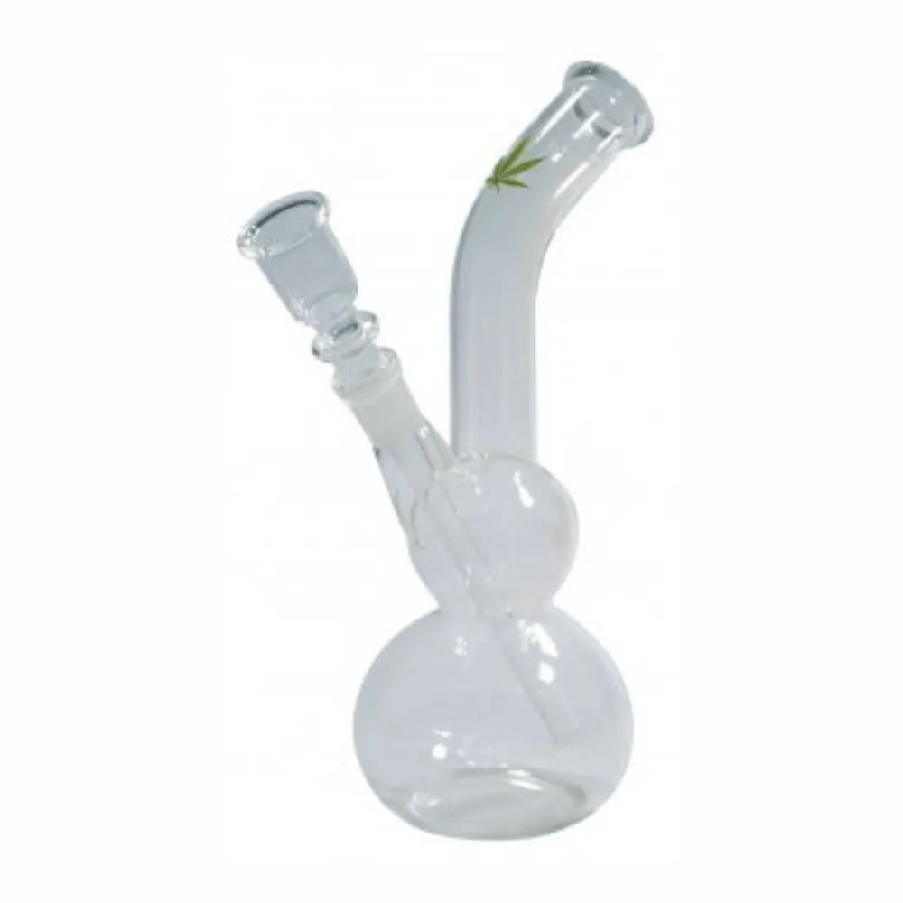 Glass Bong Leaf 21cm