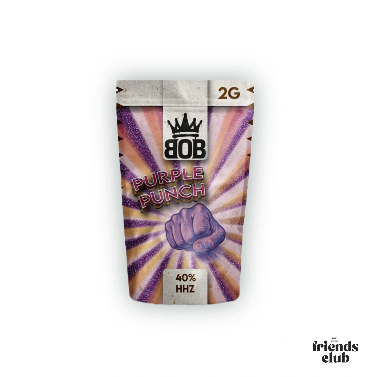 BOB HHZ Flowers Purple Punch 40%