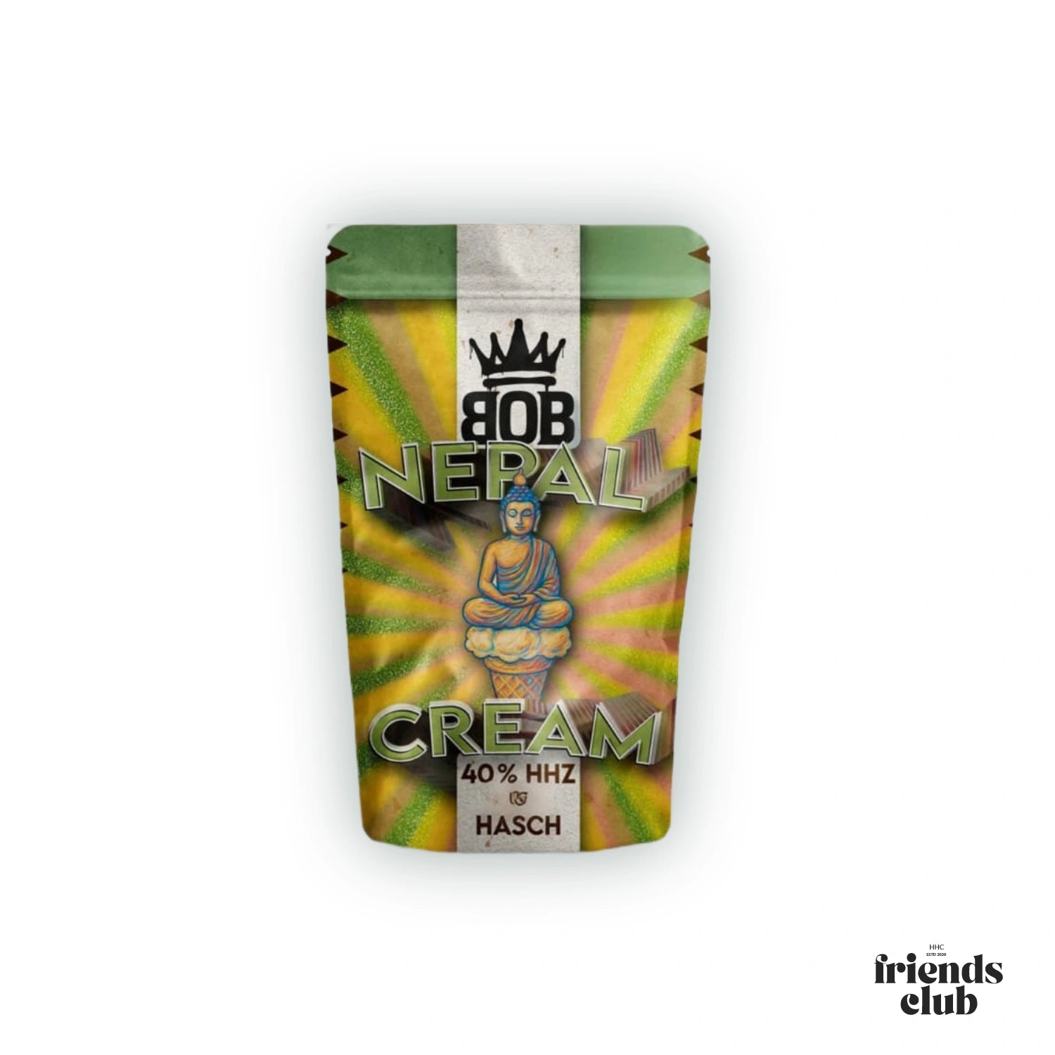 BOB HHZ Hash Nepal Cream 40%
