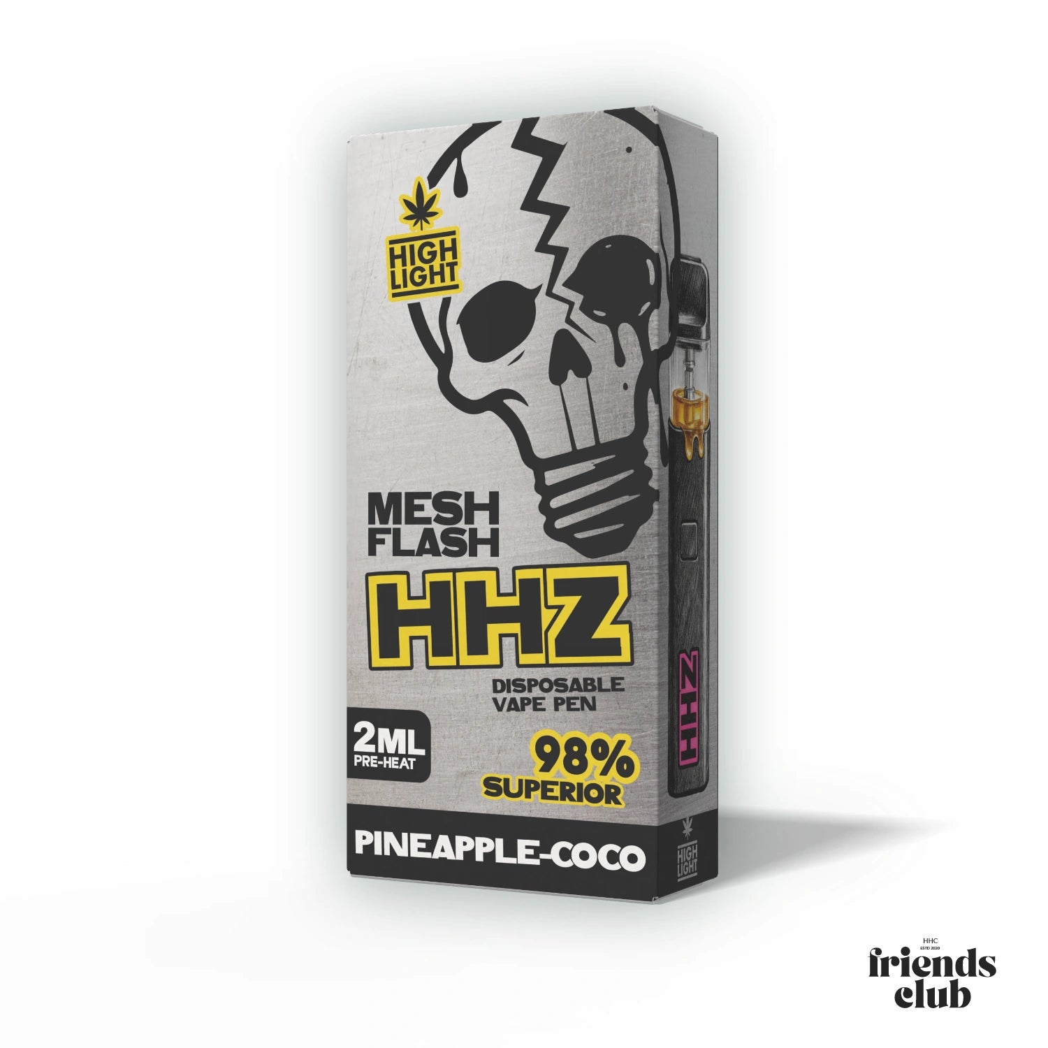 Highlight Meshflash HHZ Pineapple-Coco 2ml