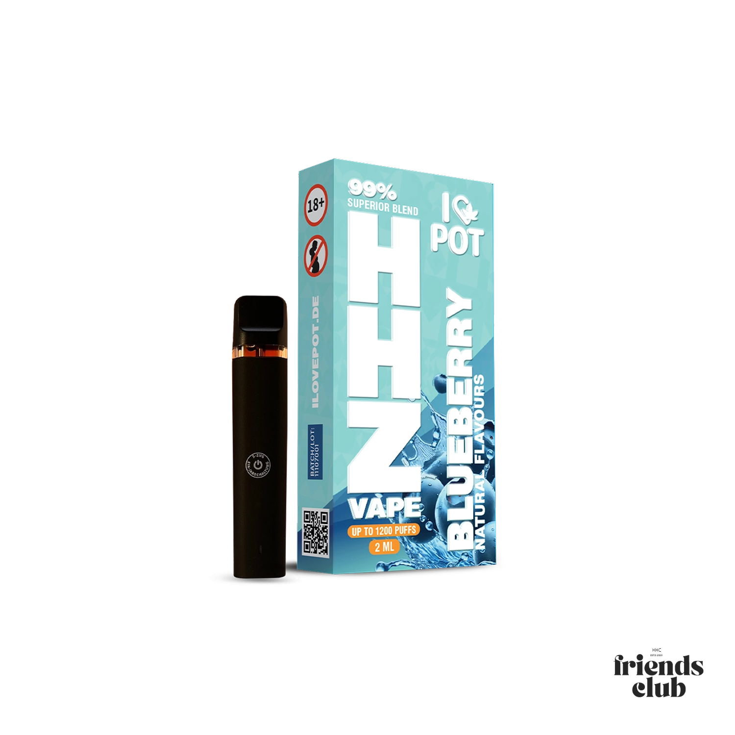 HHZ Vape Blueberry 2ml