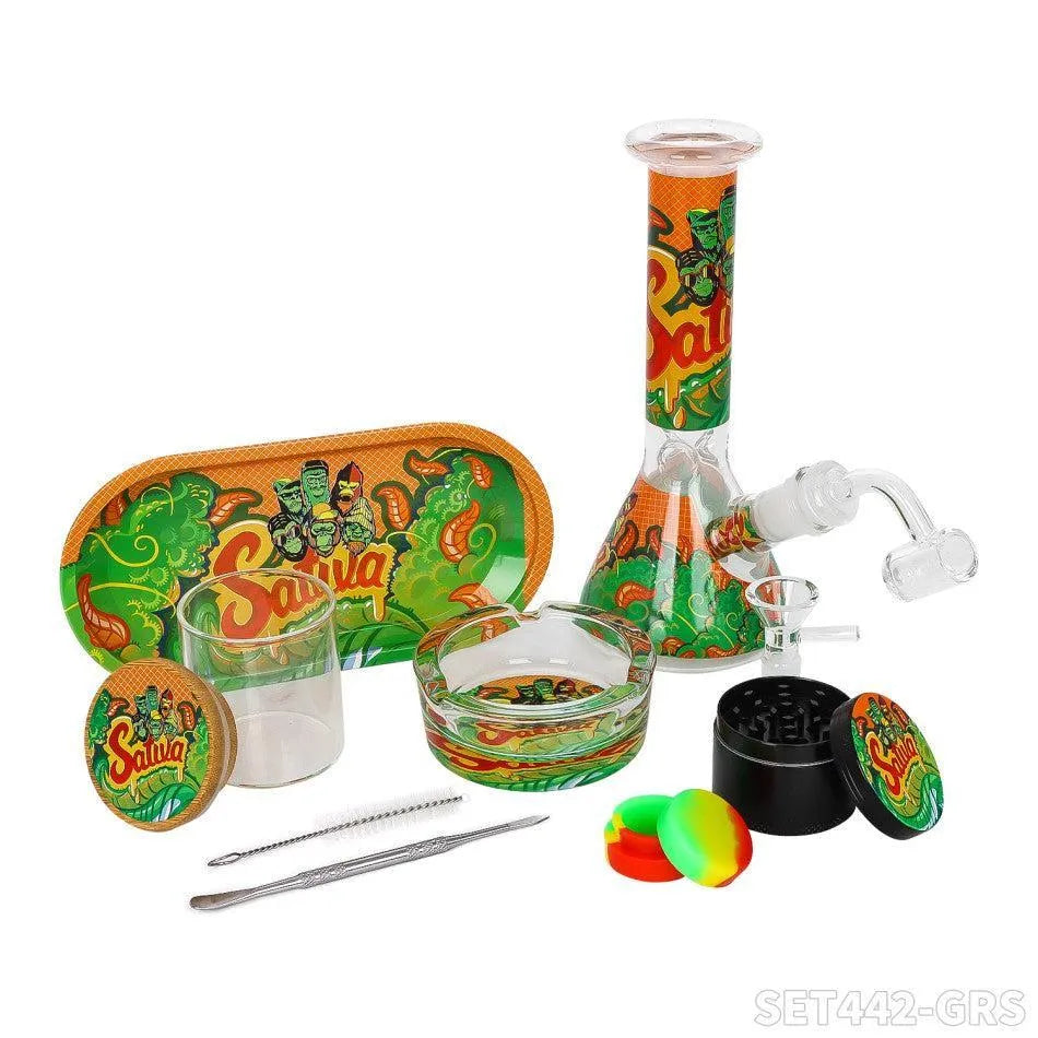 Gorilla Bong Set – Compleet 7-delig rookset