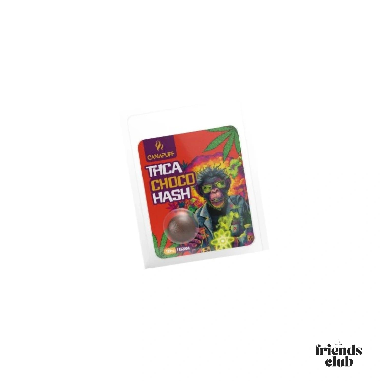 THCA Hașiș Choco 99% 1g-HHCFriends