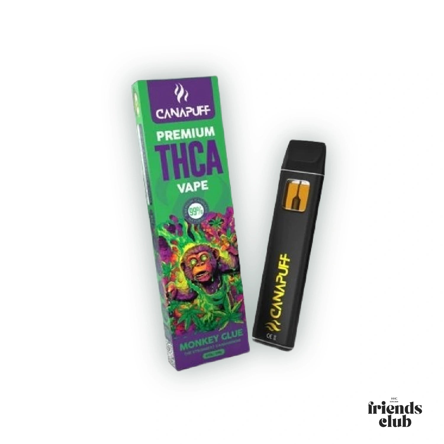 THCA Vape Monkey Glue 99% 1ml-HHCFriends