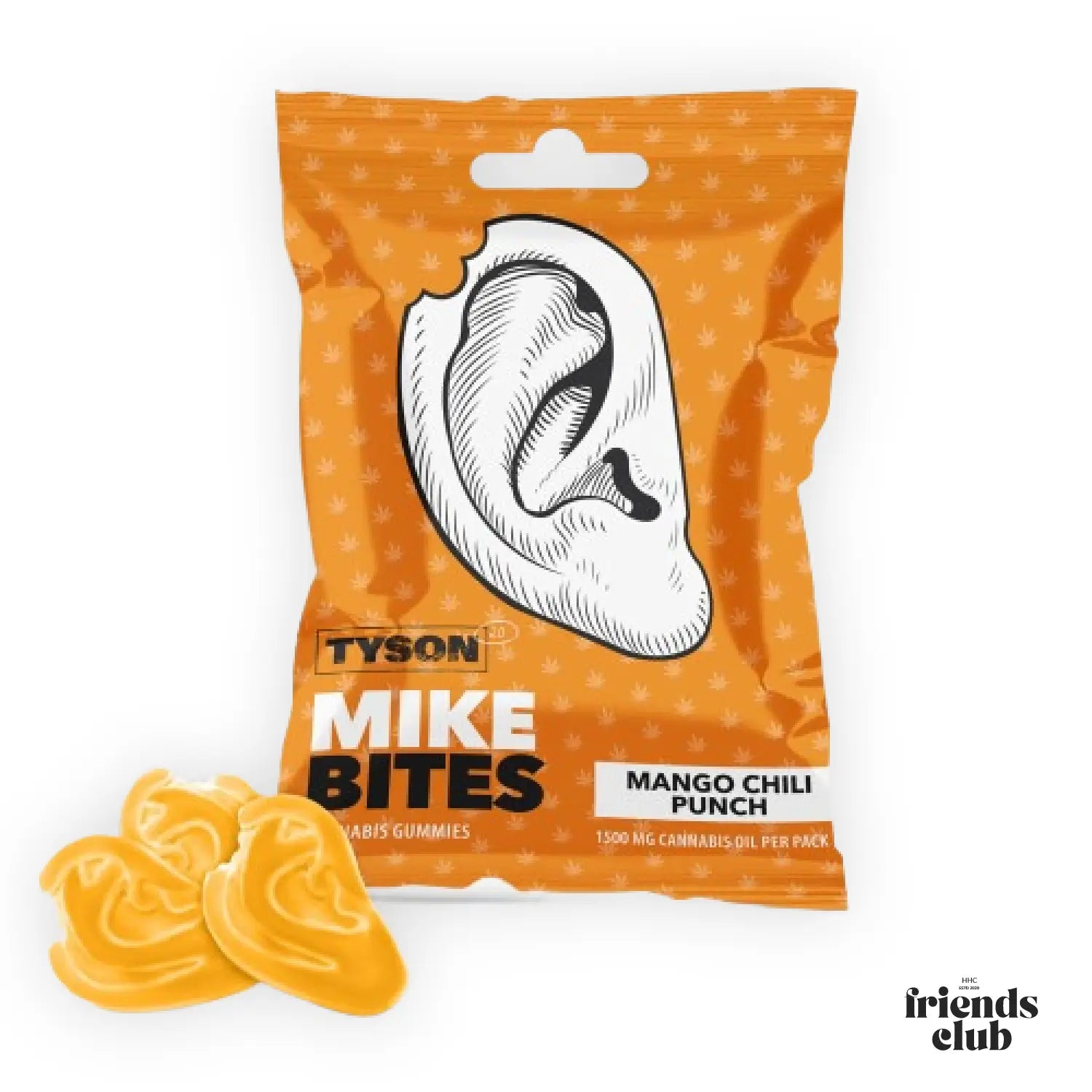 Tyson 2.0 Mike's Bites Gummies Arôme Mango Chili Punch 12 pièces
