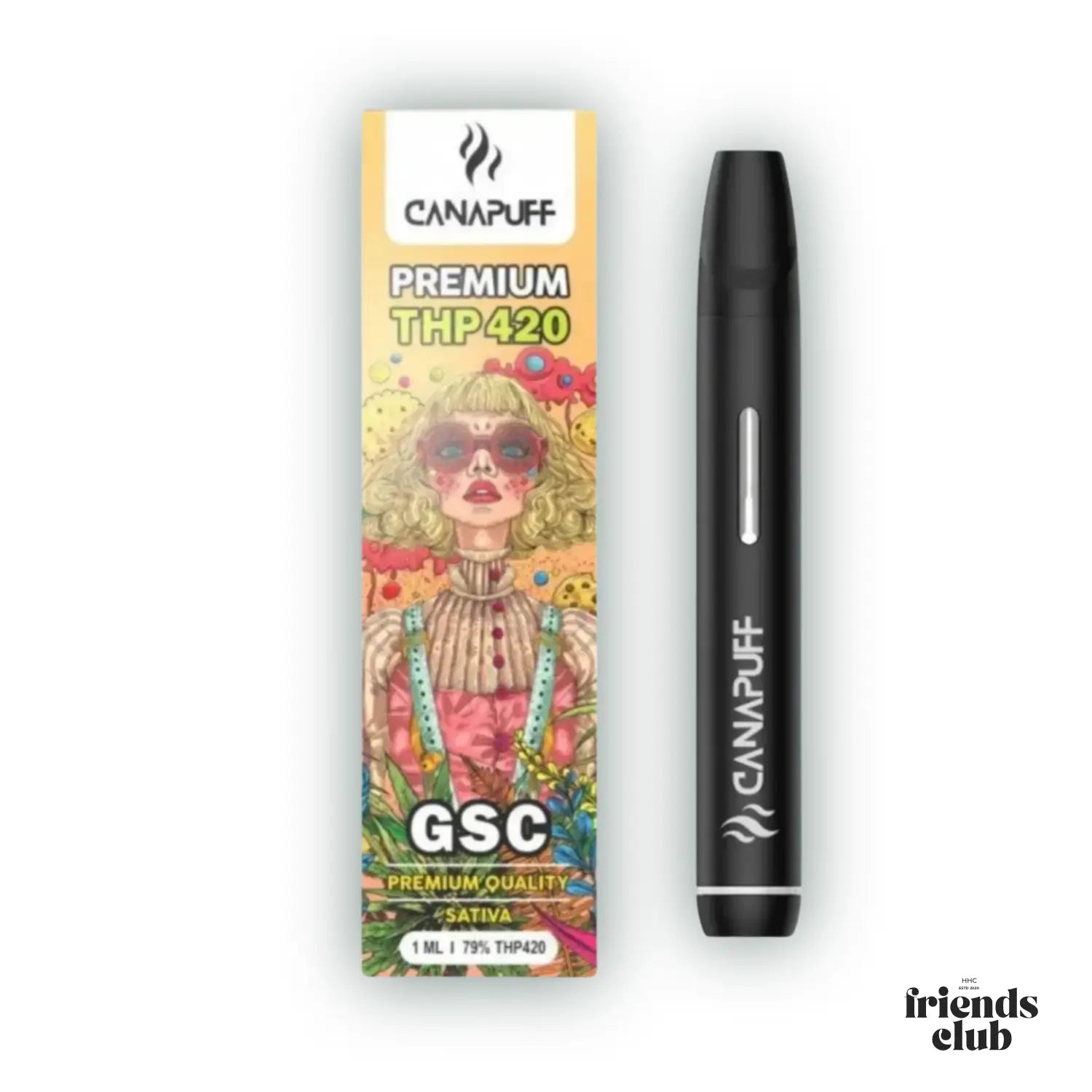 THP420 Vape - GSC 79% 1ml - hhcfriends
