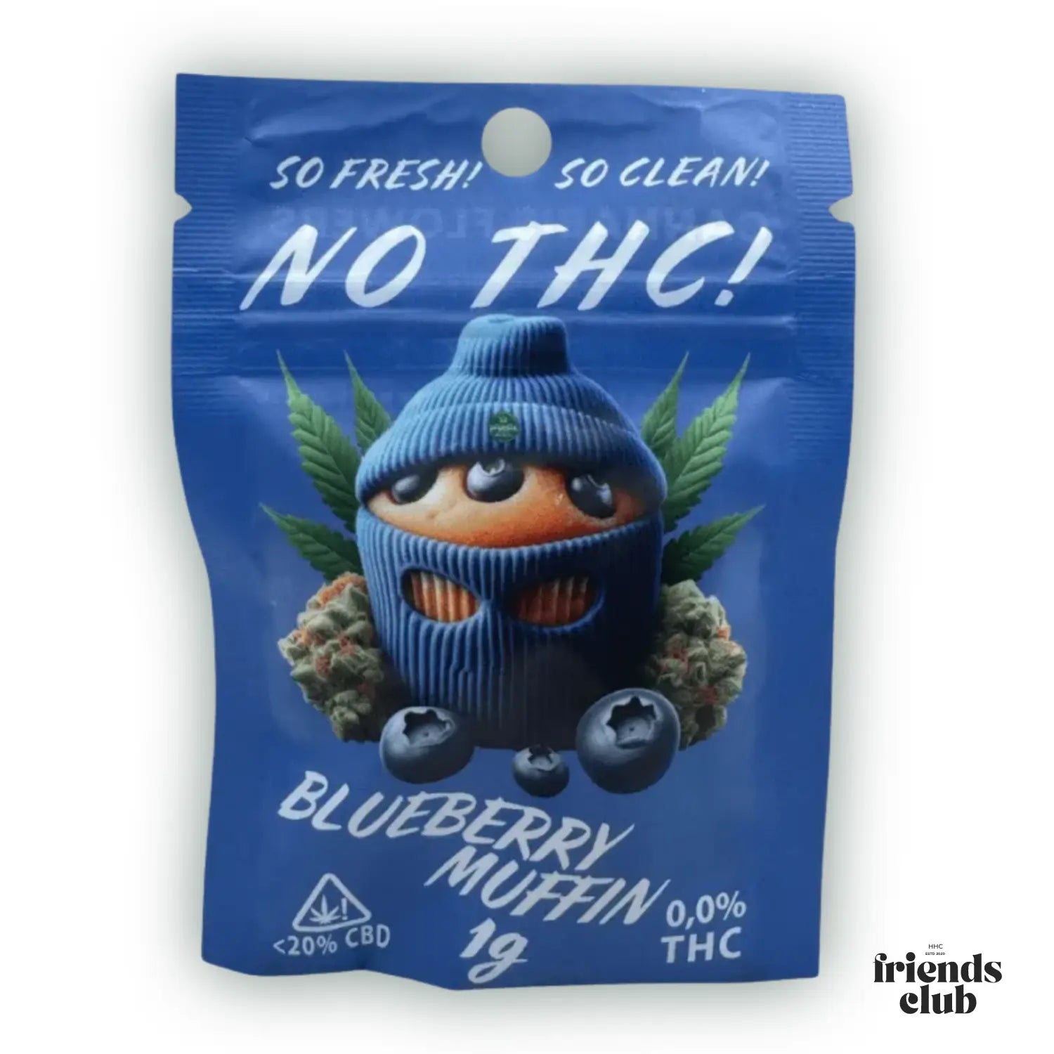 CBD Flower Blueberry Muffin NO THC - hhcfriends