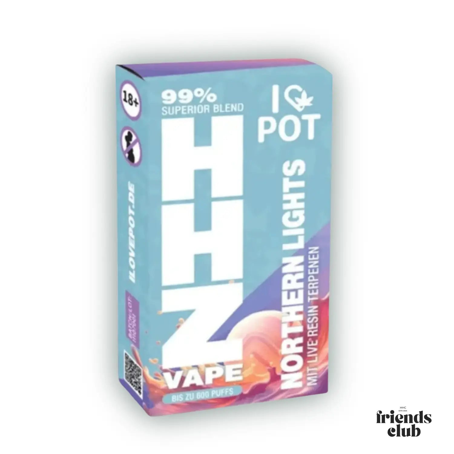 HHZ Vape Pen 95% - Northern Lights - hhcfriends