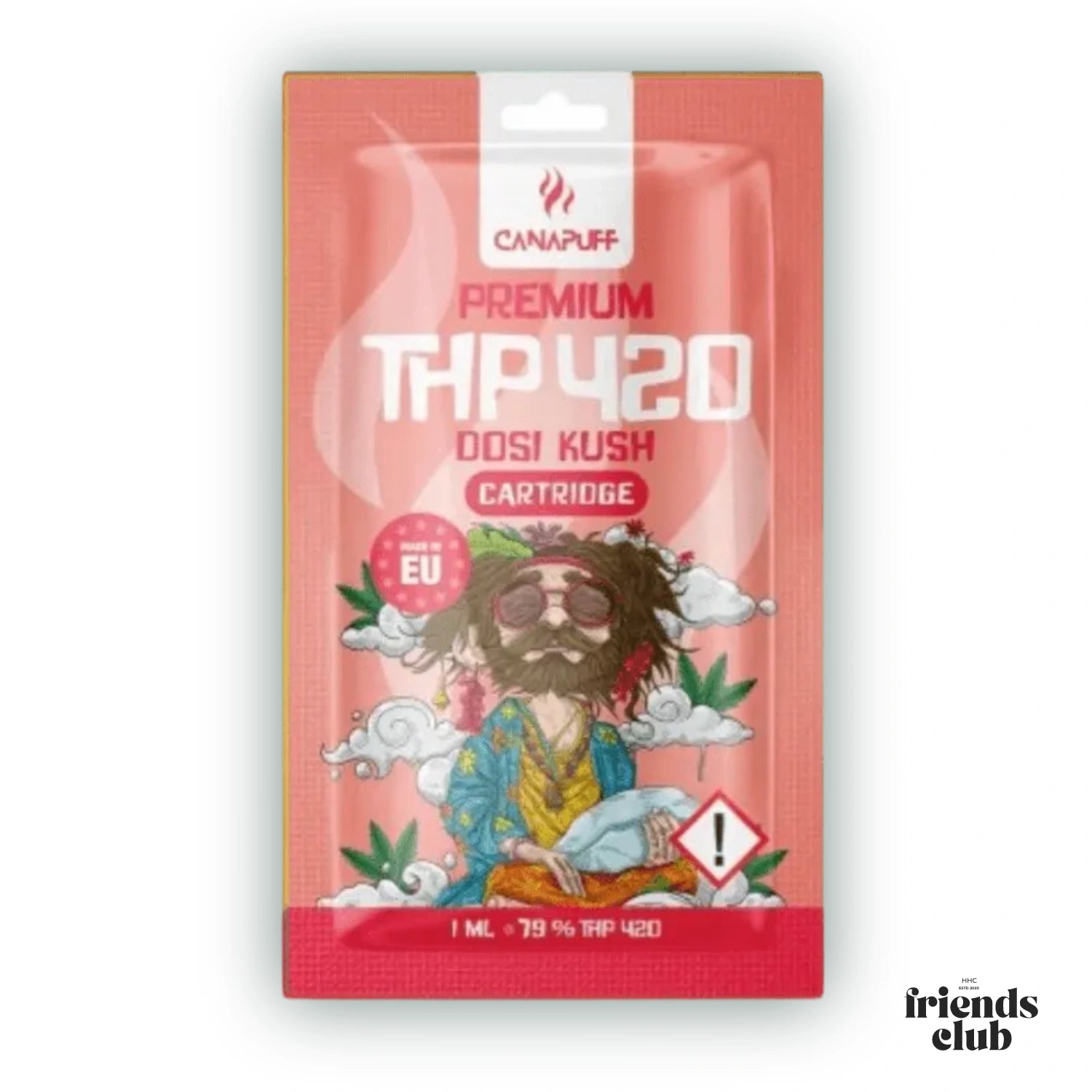 THP420 Cartridge Dosi Kush 79% 1ml - hhcfriends