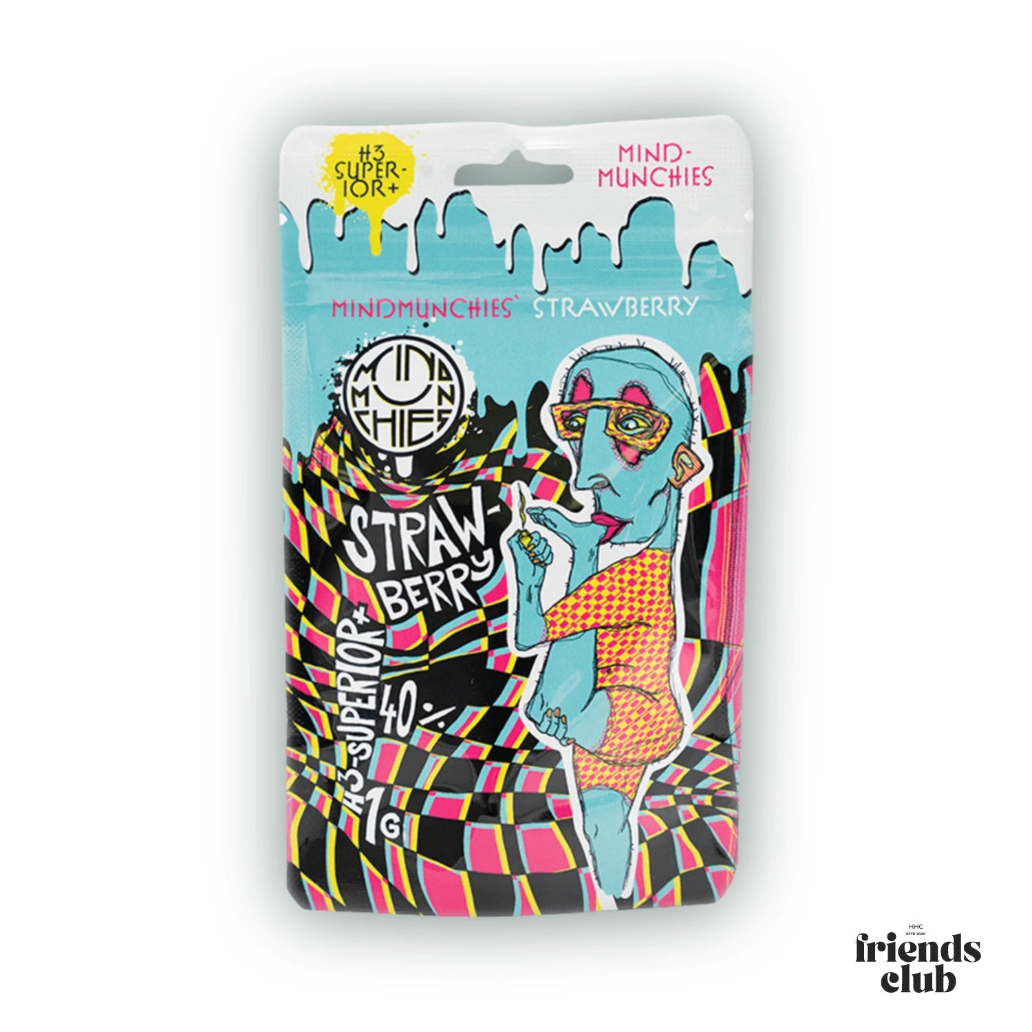 H3 Flor Strawberry 1g - hhcfriends