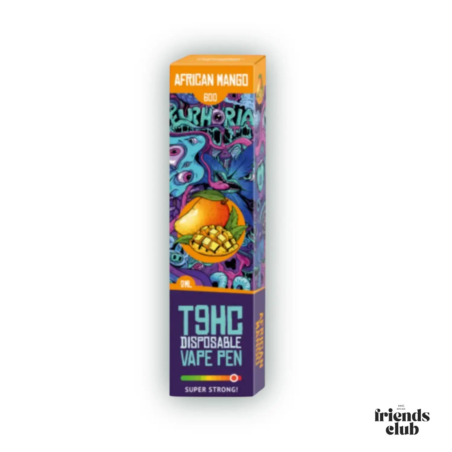 T9HC Disposable Vape Pen – African Mango (2 ml) - hhcfriends