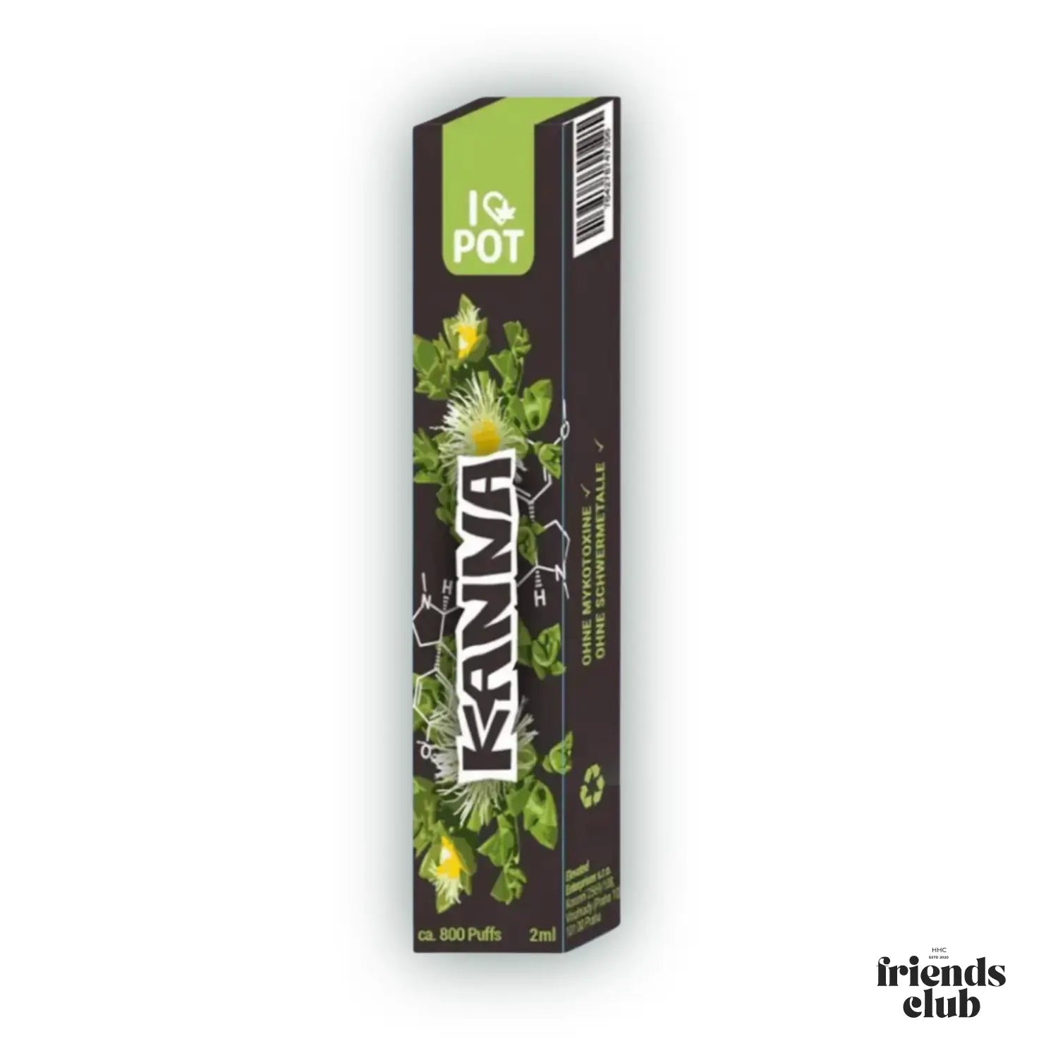 Kanna Vape 1ml - I♡POT - hhcfriends