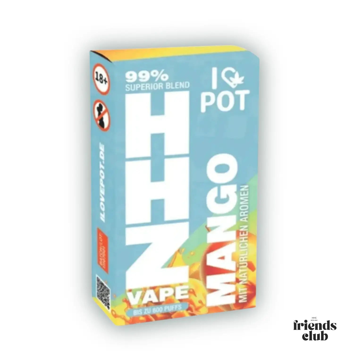 HHZ Vape Pen 95% - Mango - hhcfriends