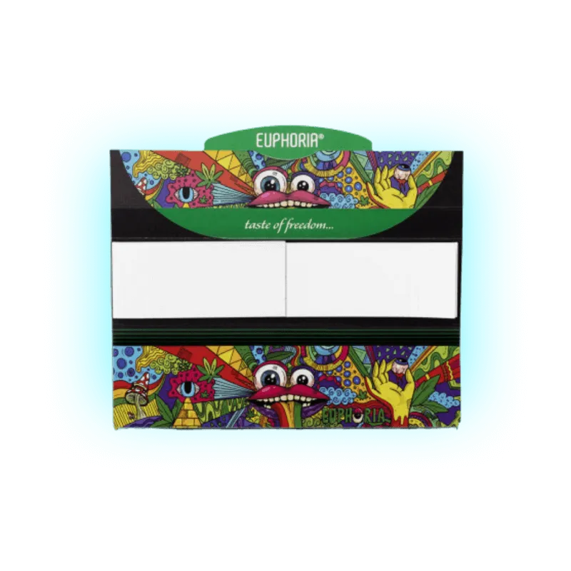 Euphoria Vibrant Rolling Papers Kingsize Slim + Filters