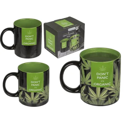 Tasse Cannabis 320ml reageert op warmte!