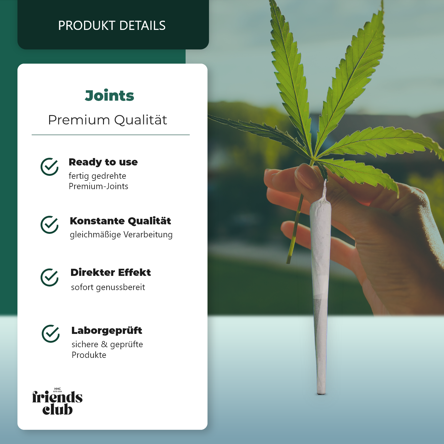 Blue Lotus Joint 1 piece - Smagro GmbH