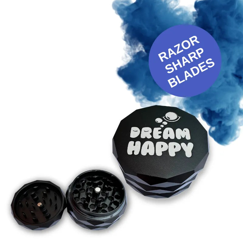 Pyramid Grinder (for HHC Flowers) - 4-piece - Ø63mm