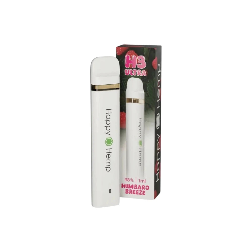 Happy Hemp H3 Ultra Vape 98% - Himbaro Breeze