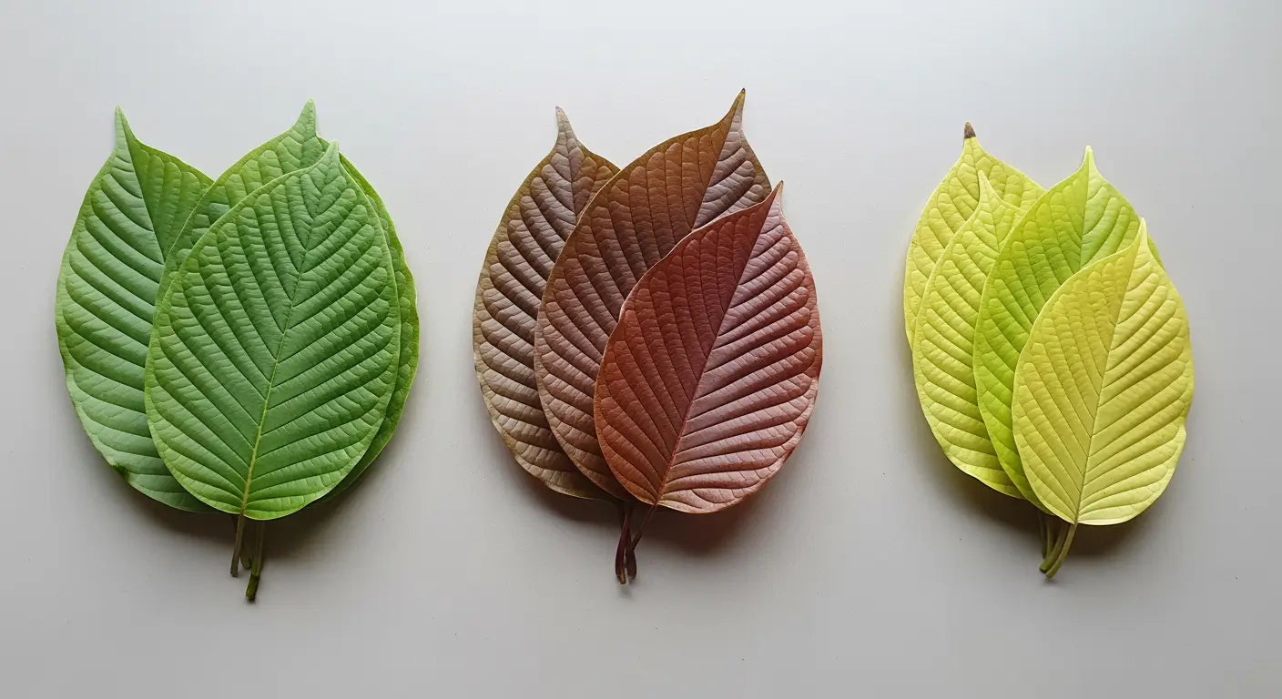 Comprendre les variétés Kratom – couleurs, différences, utilisation