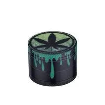 Grinder în 4 piese – Design Drip Leaf