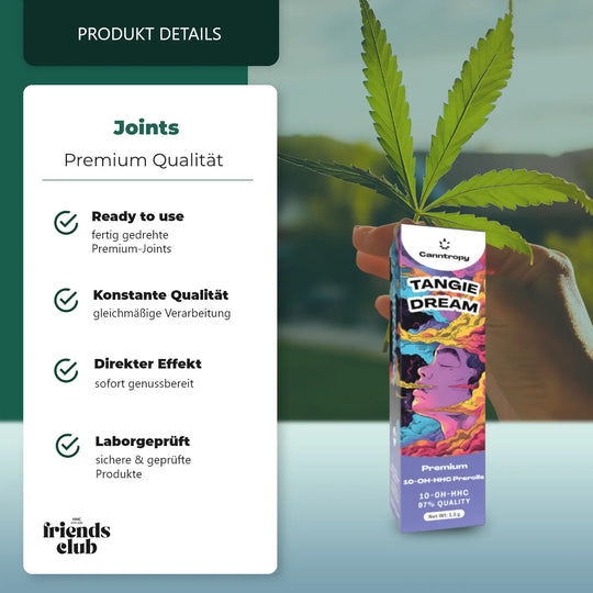 Joint pre-rulat 10-OH Tangie Dream 97% - Smagro GmbH