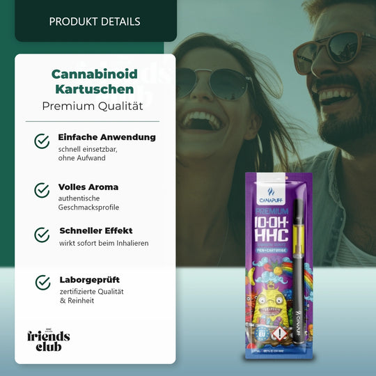 10-OH Pen+Cartuș Rainbow Runtz 95% 1ml-Smagro GmbH