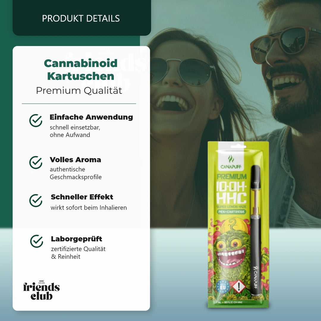 10-OH Pen+Cartuș Super Lemon Haze 95% 1ml-Smagro GmbH