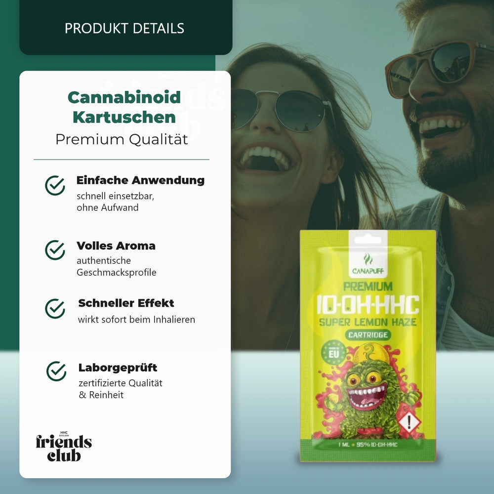 10-OH Cartridge Super Lemon Haze 95% 1ml-Smagro GmbH