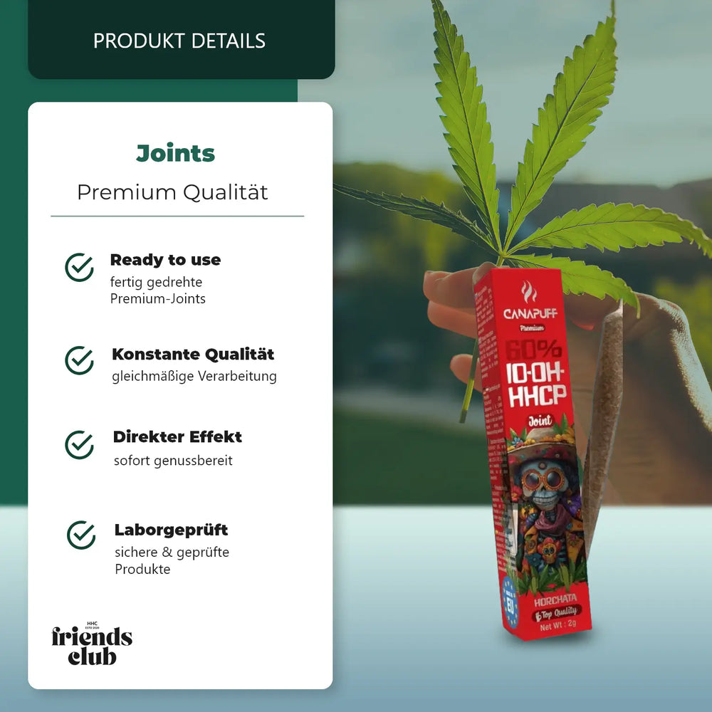 Joint 10-OH-P Horchata 60 % 2g-Smagro GmbH