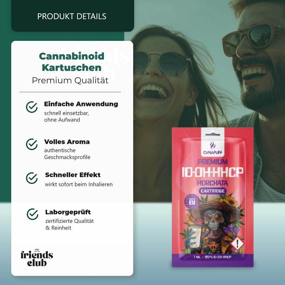 Cartucho 10-OH-P Horchata 95% 1ml-Smagro GmbH